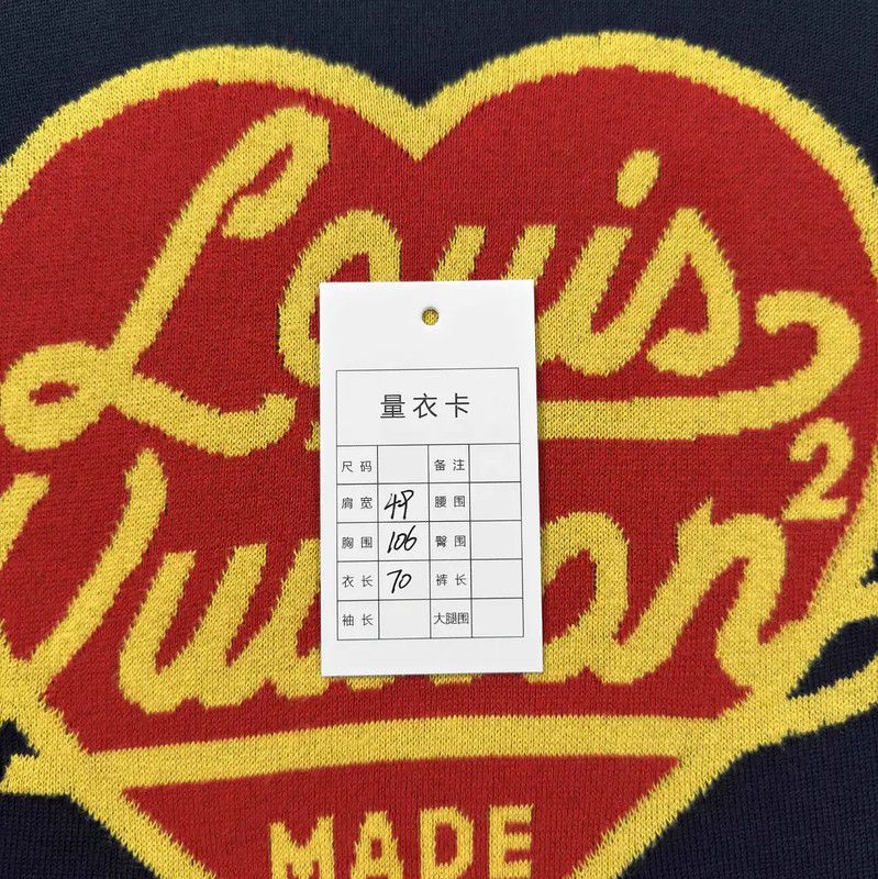 Louis Vuitton Louis Vuitton Men's Navy Cotton T-Shirt 0089 Size US M / EU 48-50 / 2 - 5 Thumbnail