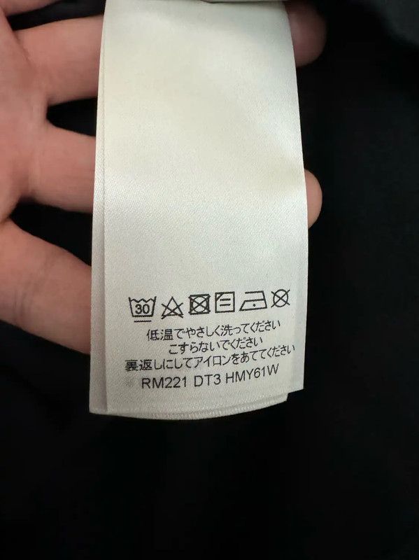 Louis Vuitton Louis Vuitton Black Cotton Logo T-Shirt 0089 Size US M / EU 48-50 / 2 - 5 Thumbnail