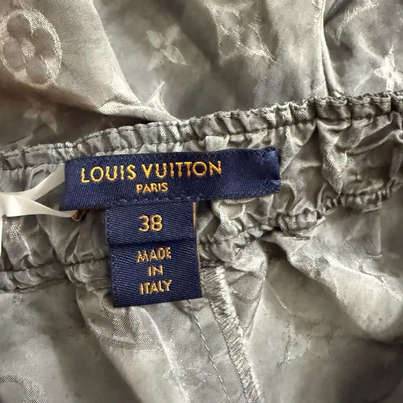 Louis Vuitton Louis Vuitton Gray Polyester Men's Shorts 0089 Size US 30 / EU 46 - 4 Thumbnail