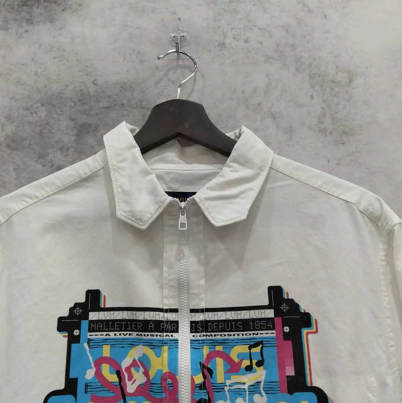 Louis Vuitton Louis Vuitton Men's Long Sleeve White Shirt 0089 Size US L / EU 52-54 / 3 - 3 Thumbnail