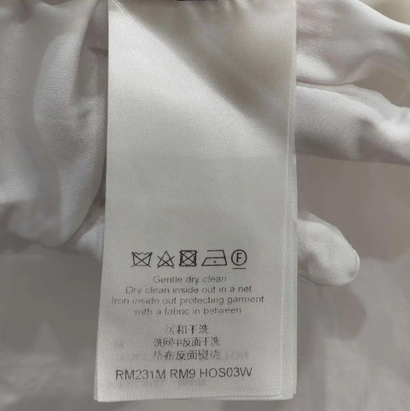 Louis Vuitton Louis Vuitton Men's Long Sleeve White Shirt 0089 Size US L / EU 52-54 / 3 - 5 Thumbnail