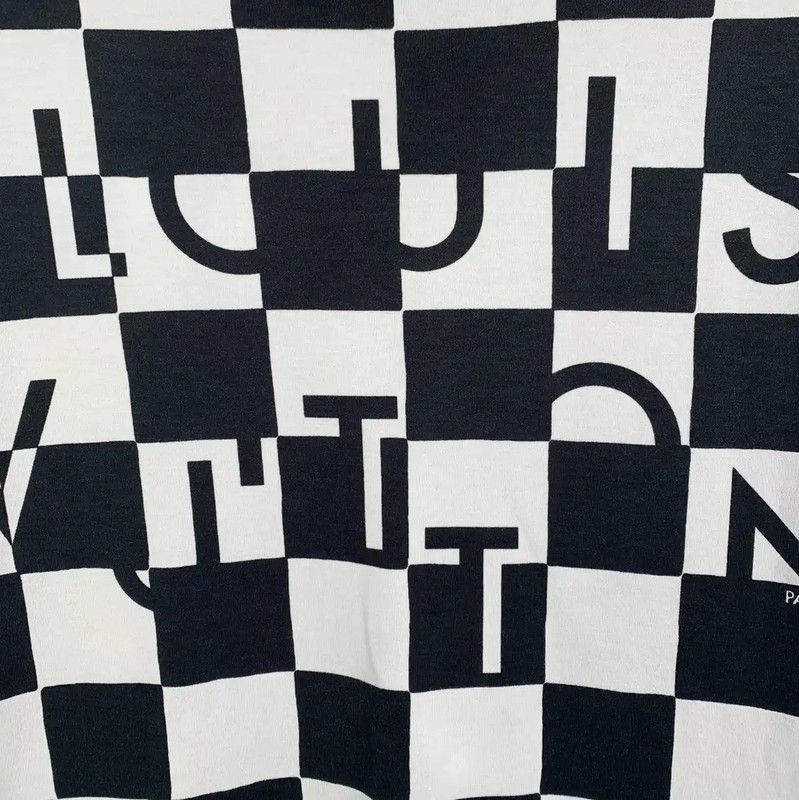 Louis Vuitton Louis Vuitton Checkerboard Graphic T-Shirt 0089 Size US L / EU 52-54 / 3 - 4 Thumbnail