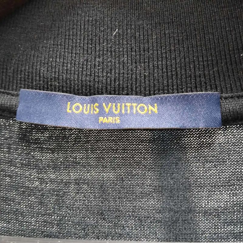 Louis Vuitton Louis Vuitton Black XXL Knit Sweater for Men 0089 Size US XXL / EU 58 / 5 - 3 Thumbnail