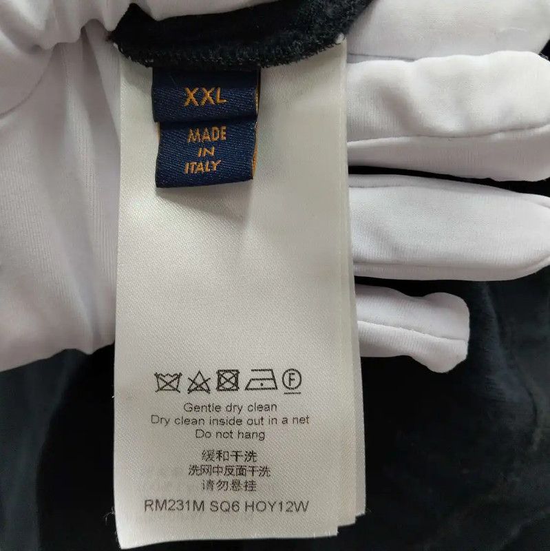 Louis Vuitton Louis Vuitton Black XXL Knit Sweater for Men 0089 Size US XXL / EU 58 / 5 - 4 Thumbnail