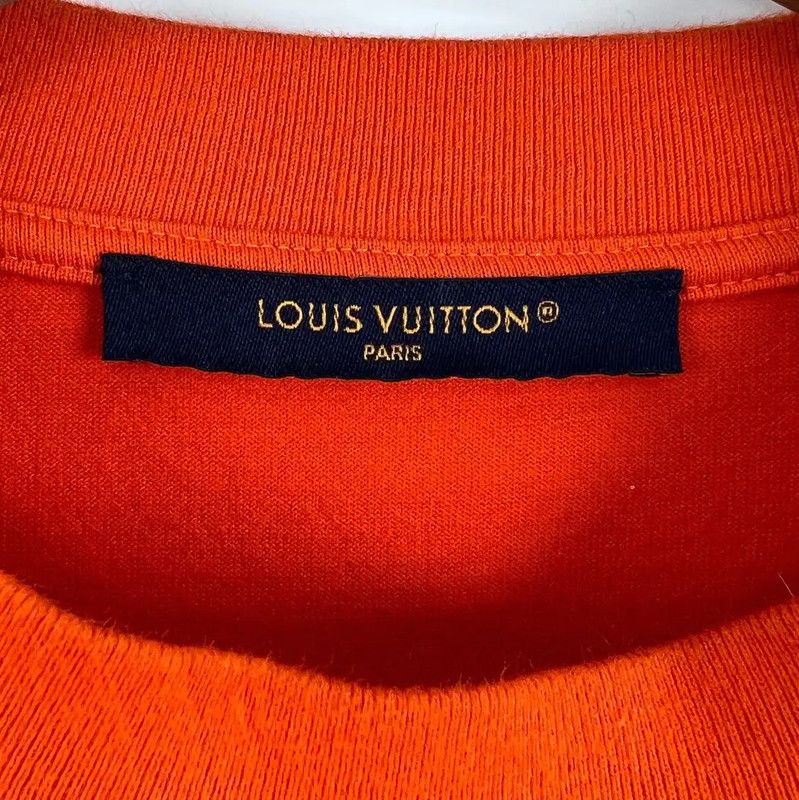 Louis Vuitton Louis Vuitton Orange Graphic Short Sleeve T-Shirt 0089 Size US M / EU 48-50 / 2 - 5 Thumbnail
