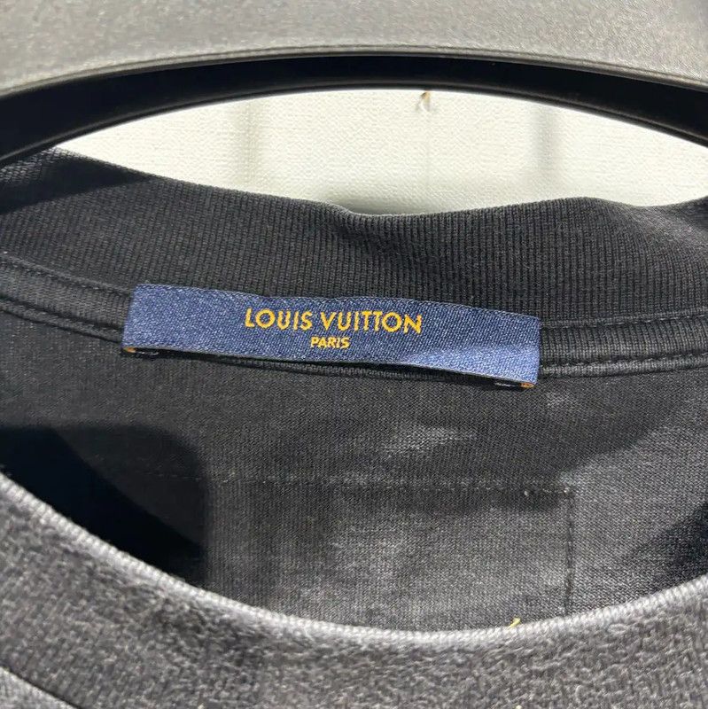 Louis Vuitton Louis Vuitton XXL Black Polyester Long Sleeve Sweatshirt 0089 Size US XXL / EU 58 / 5 - 3 Thumbnail