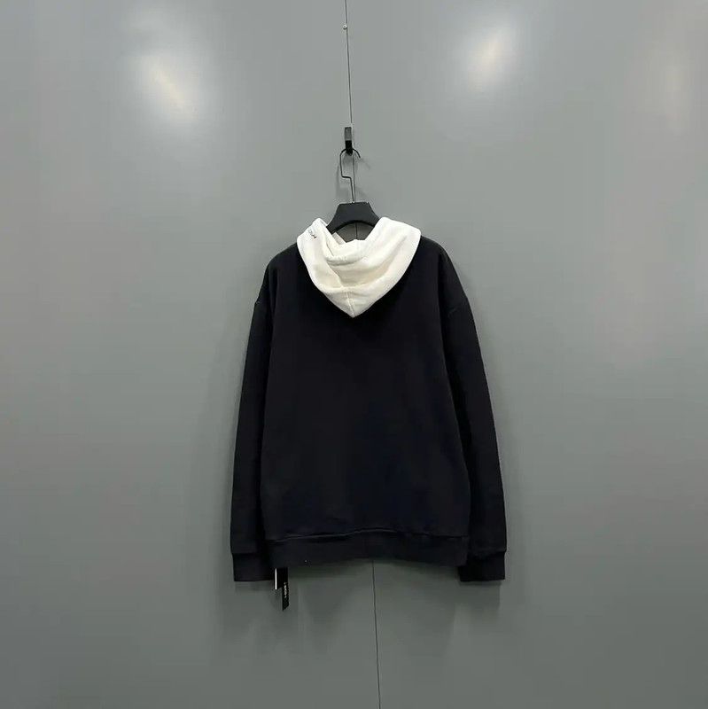 Louis Vuitton Louis Vuitton Black Cotton Long Sleeve Hoodie 0089 Size US XXL / EU 58 / 5 - 2 Thumbnail