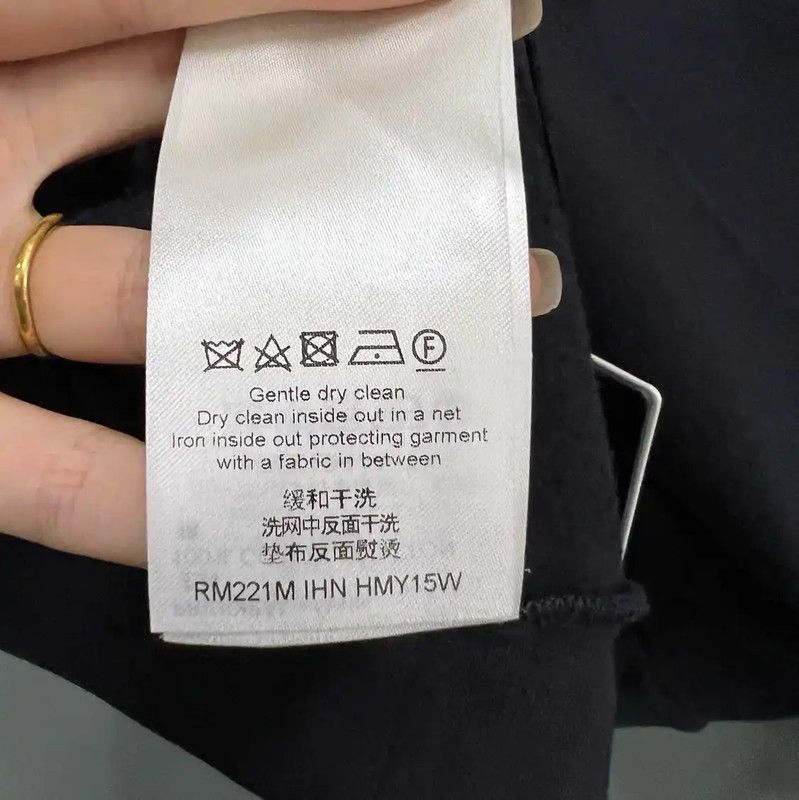 Louis Vuitton Louis Vuitton Black Cotton Long Sleeve Hoodie 0089 Size US XXL / EU 58 / 5 - 4 Thumbnail