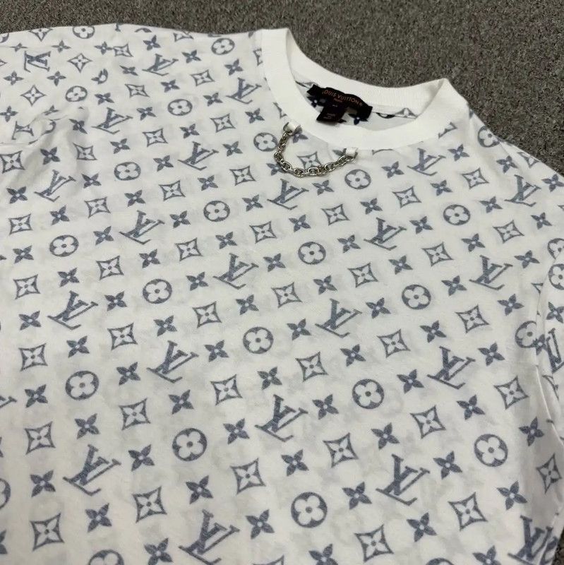 Louis Vuitton Louis Vuitton Men's Cotton T-Shirt in Multi Color 0089 Size US M / EU 48-50 / 2 - 3 Thumbnail