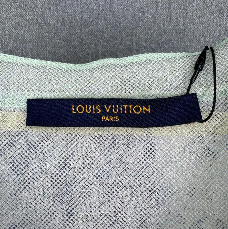 Louis Vuitton Louis Vuitton Light Green Men's T-Shirt 0089 Size US XS / EU 42 / 0 - 3 Thumbnail