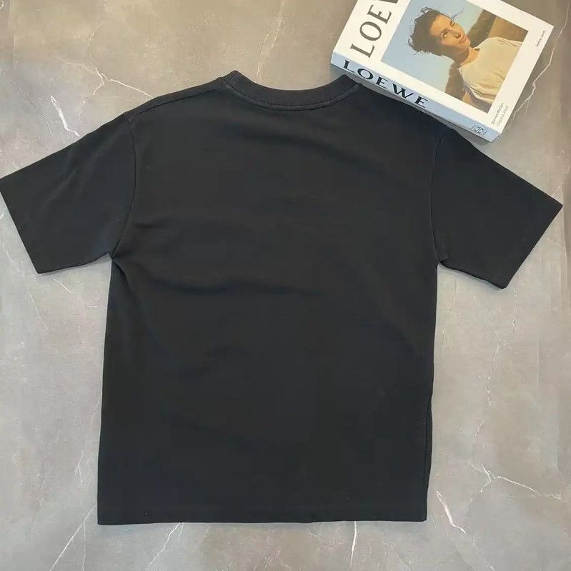 Louis Vuitton Louis Vuitton Black Cotton Summer T-Shirt for Men 0089 Size US M / EU 48-50 / 2 - 2 Thumbnail