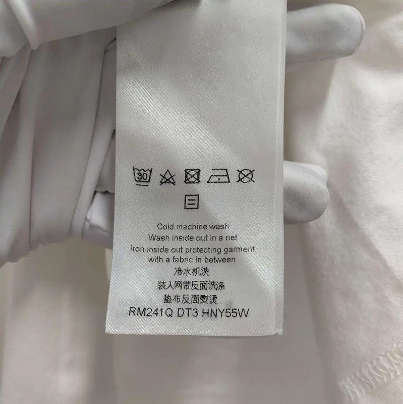 Louis Vuitton Louis Vuitton White Cotton Short Sleeve T-Shirt 0089 Size US S / EU 44-46 / 1 - 4 Thumbnail