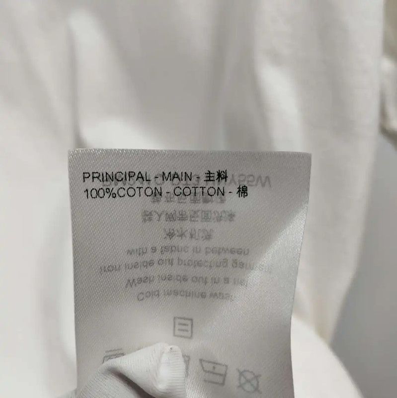 Louis Vuitton Louis Vuitton White Cotton Short Sleeve T-Shirt 0089 Size US S / EU 44-46 / 1 - 6 Thumbnail