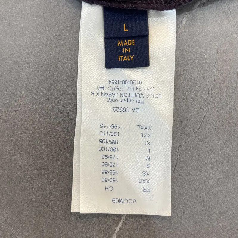 Louis Vuitton Louis Vuitton Men's Burgundy Cotton Short Sleeve T-Shirt 0089 Size US L / EU 52-54 / 3 - 7 Thumbnail