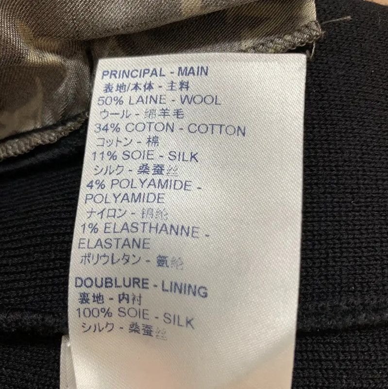 Louis Vuitton Louis Vuitton Black Wool Casual Pants for Men 0089 Size US 26 / EU 42 - 8 Thumbnail