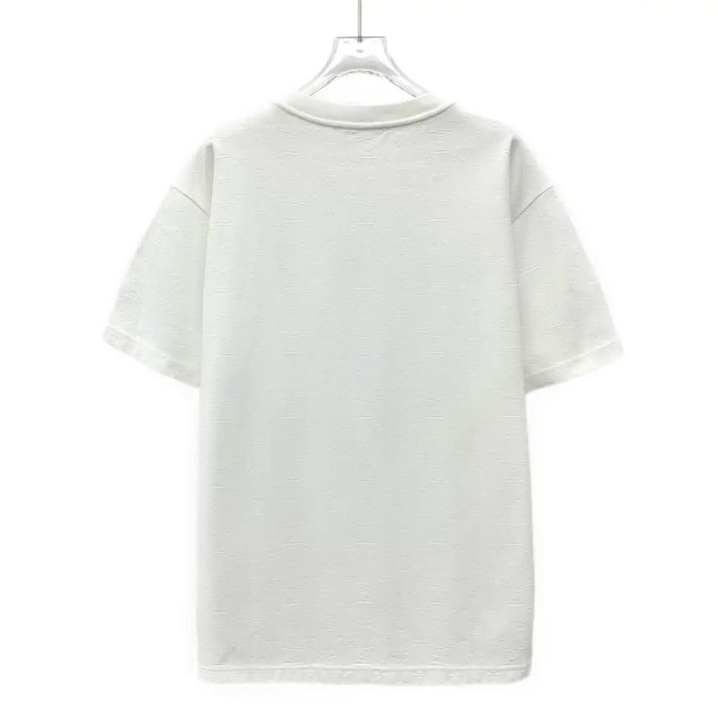 Louis Vuitton Louis Vuitton White Cotton Men's T-Shirt XL 0089 Size US XL / EU 56 / 4 - 2 Thumbnail