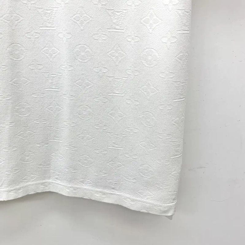 Louis Vuitton Louis Vuitton White Cotton Men's T-Shirt XL 0089 Size US XL / EU 56 / 4 - 4 Thumbnail
