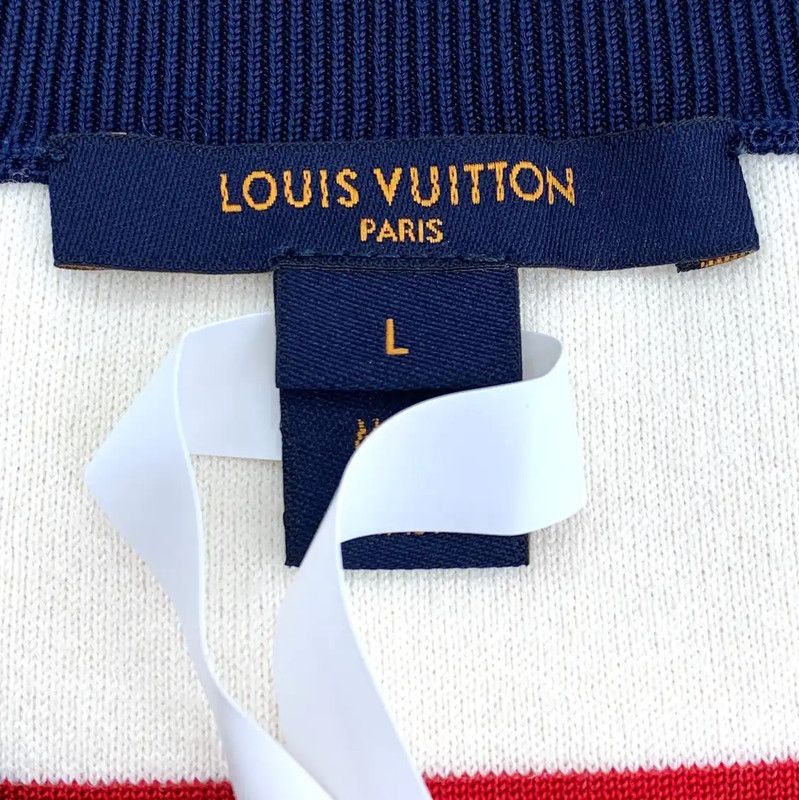 Louis Vuitton Louis Vuitton Striped Sleeveless Top 0089 Size US L / EU 52-54 / 3 - 5 Thumbnail
