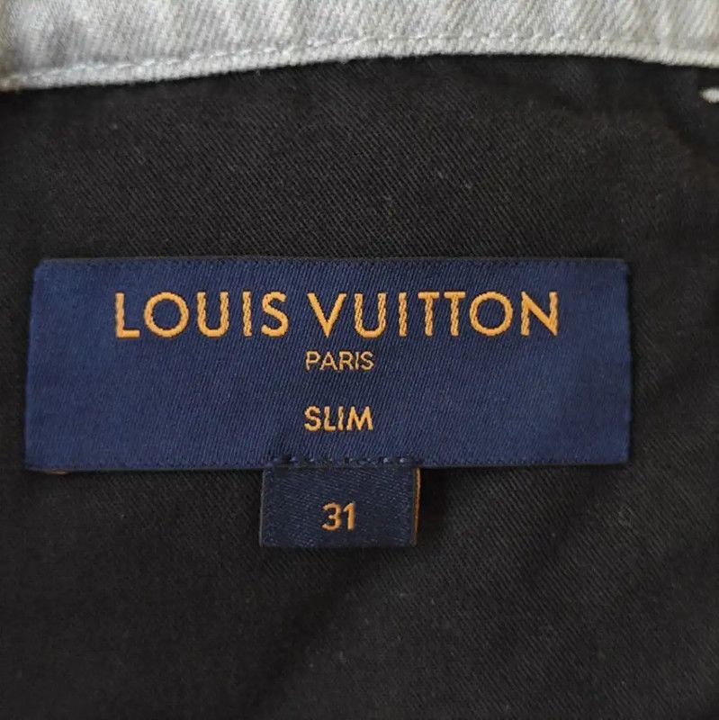 Louis Vuitton Louis Vuitton Gray Cotton Casual Pants for Men 0089 Size US 32 / EU 48 - 5 Thumbnail