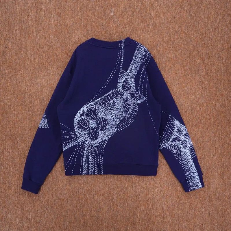 Louis Vuitton Louis Vuitton Long Sleeve Logo Sweatshirt for Men 0089 Size US L / EU 52-54 / 3 - 2 Thumbnail