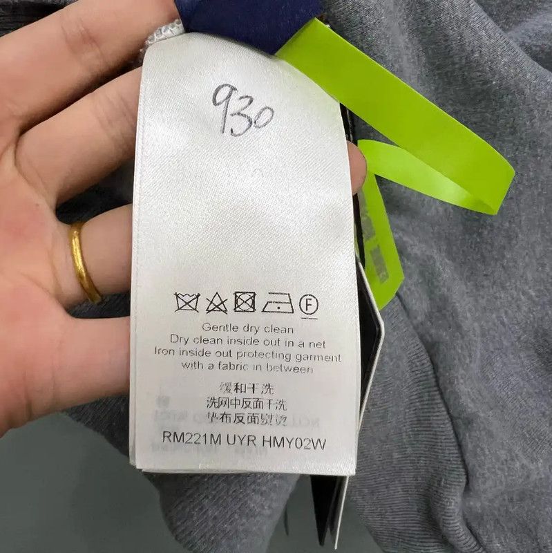 Louis Vuitton Louis Vuitton Gray Cotton Long Sleeve Sweatshirt 0089 Size US L / EU 52-54 / 3 - 4 Thumbnail