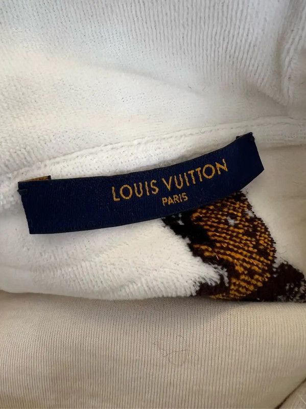Louis Vuitton Louis Vuitton White Cotton Men's Knit Sweater 0089 Size US M / EU 48-50 / 2 - 3 Thumbnail