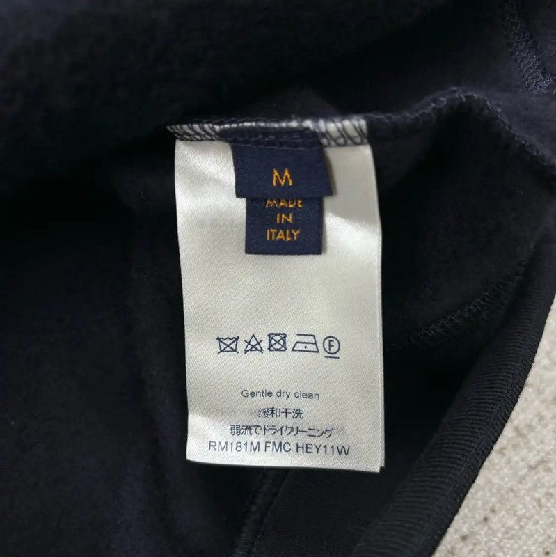 Louis Vuitton Louis Vuitton Navy Cotton Men's Jacket 0089 Size US M / EU 48-50 / 2 - 5 Thumbnail