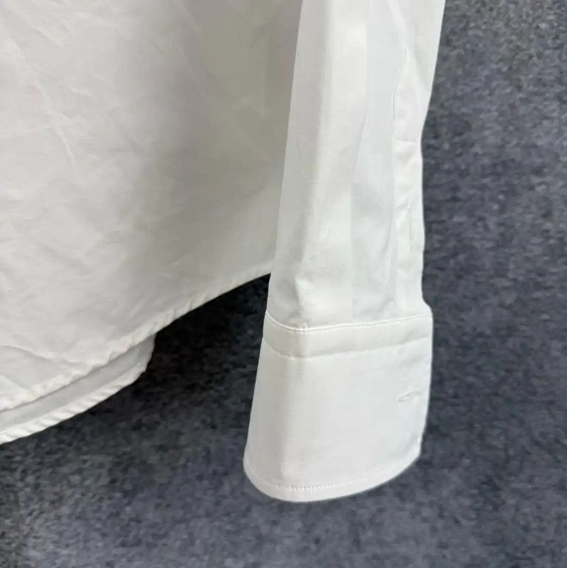 Louis Vuitton Louis Vuitton White Cotton Men's Shirt 0089 Size US S / EU 44-46 / 1 - 6 Thumbnail