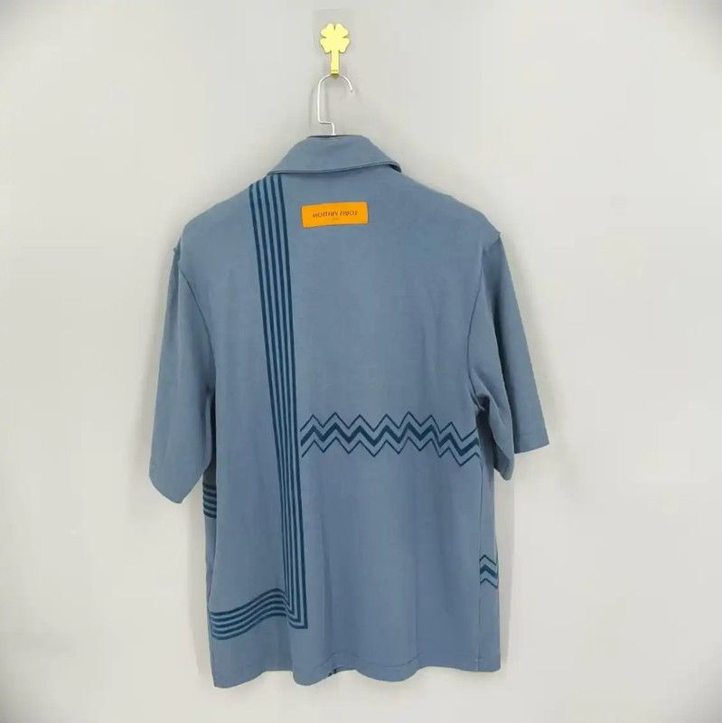 Louis Vuitton Louis Vuitton Blue Men's Polo Shirt 0089 Size US S / EU 44-46 / 1 - 2 Thumbnail