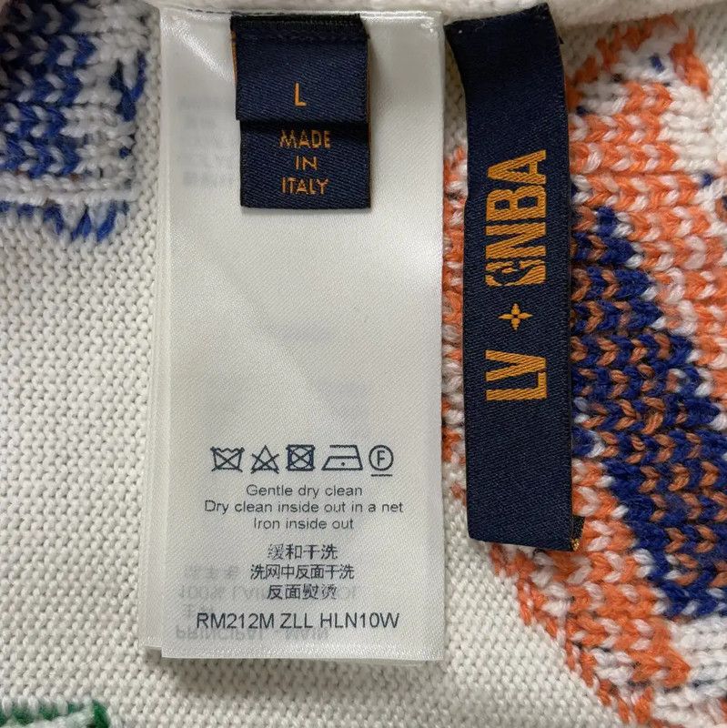 Louis Vuitton Louis Vuitton Colorful Knit Sweater for Men 0089 Size US L / EU 52-54 / 3 - 4 Thumbnail