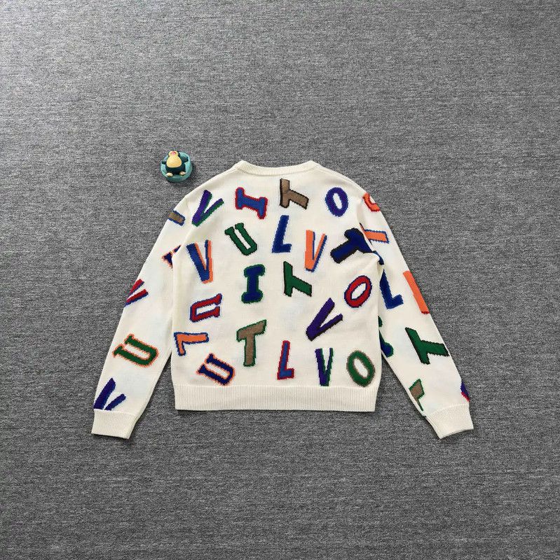 Louis Vuitton Louis Vuitton Colorful Knit Sweater for Men 0089 Size US L / EU 52-54 / 3 - 2 Thumbnail