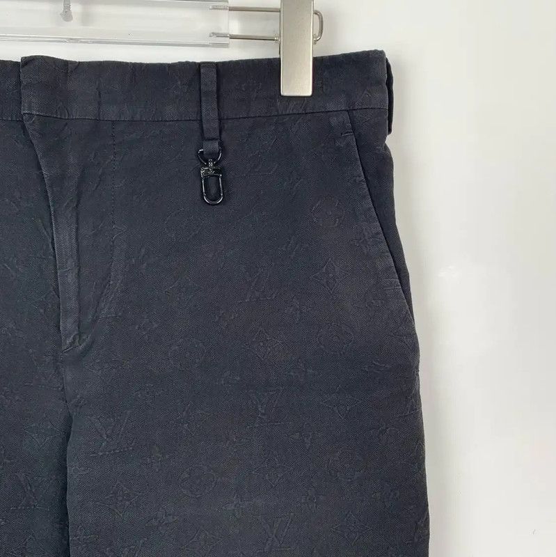 Louis Vuitton Louis Vuitton Smart Fit Black Pants 0089 Size US 26 / EU 42 - 3 Thumbnail