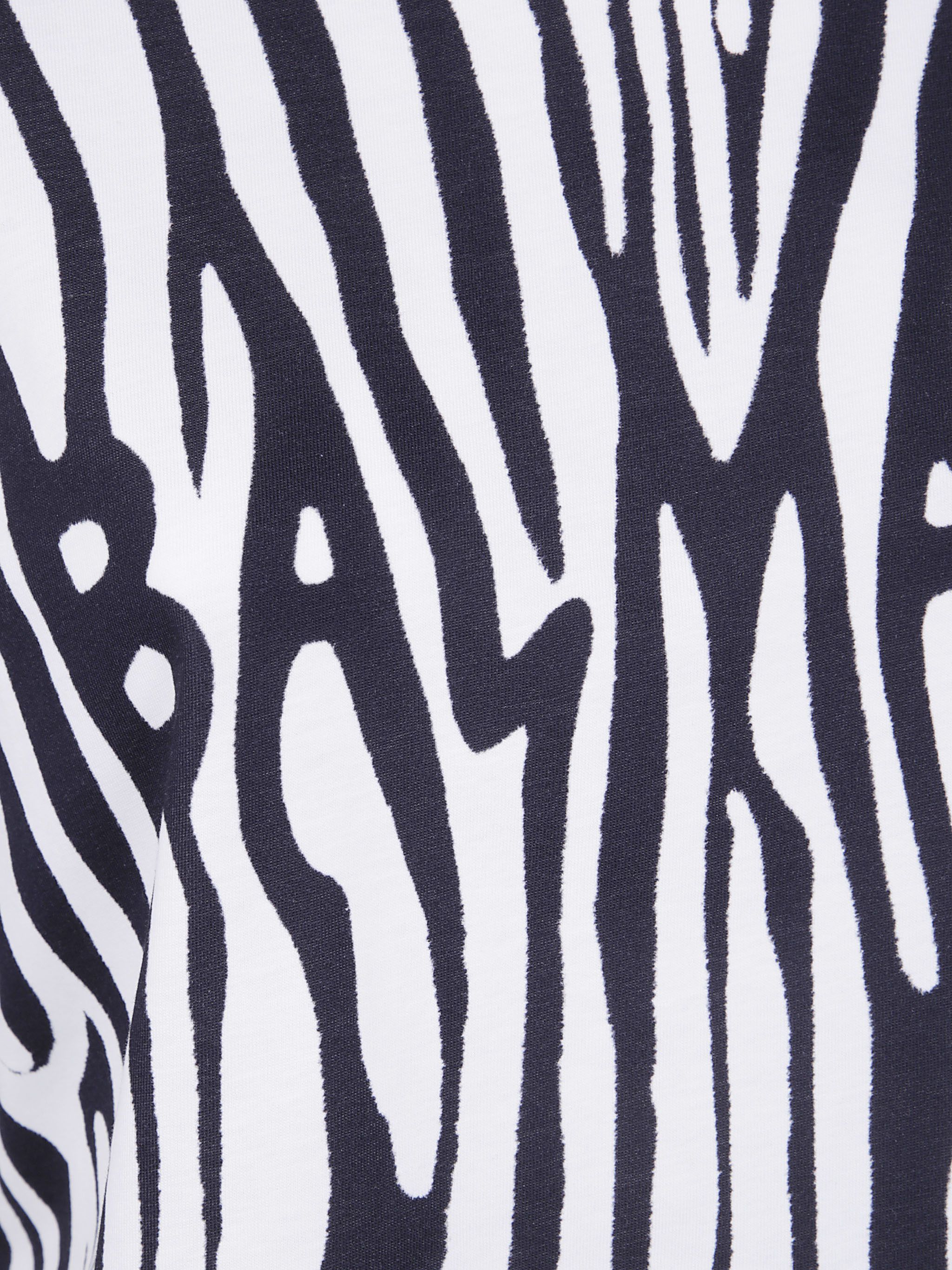 Balmain BALMAIN ZEBRA PRINT CROP T-SHIRT Size M / US 6-8 / IT 42-44 - 3 Thumbnail