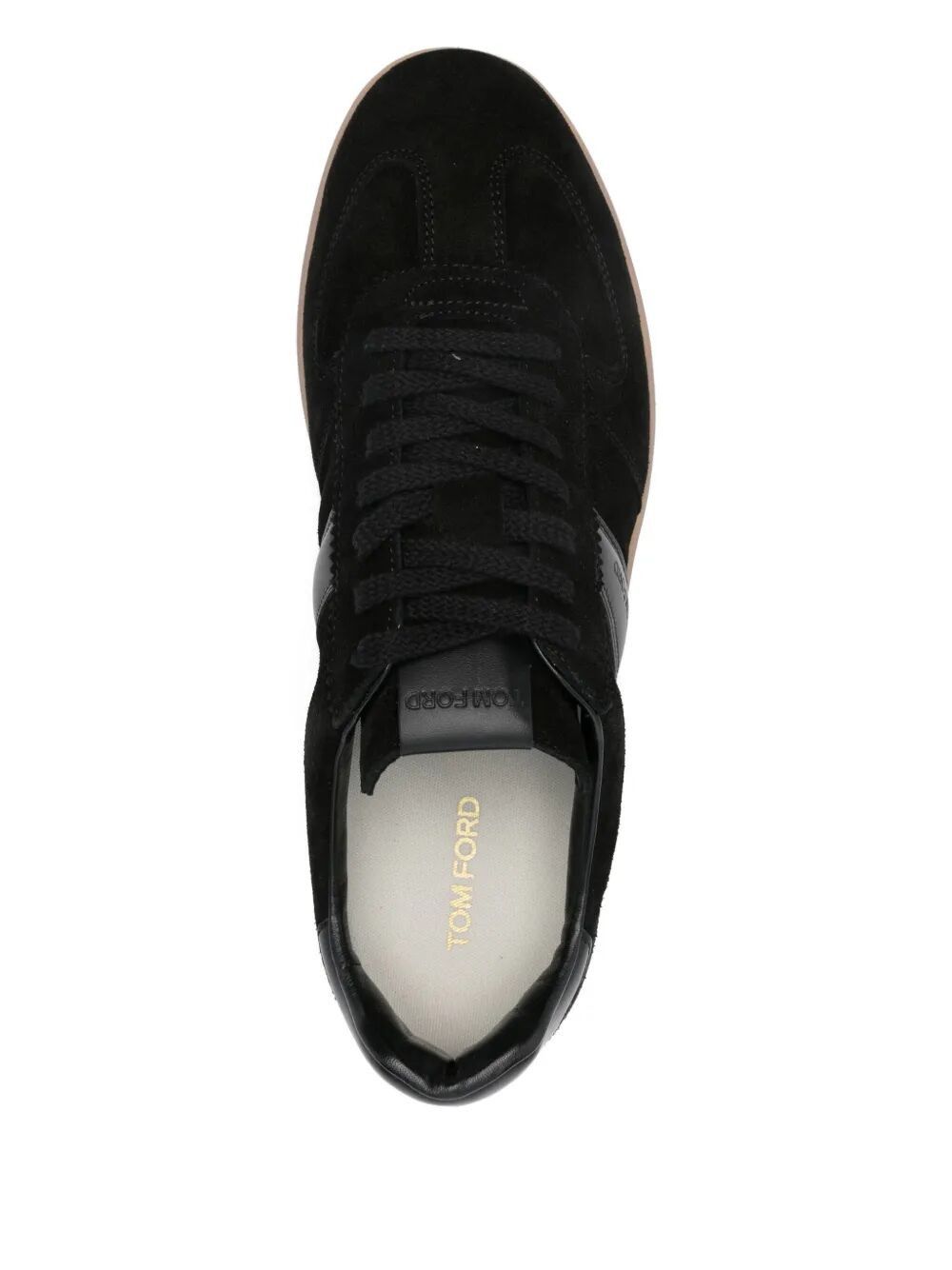 Tom Ford SUEDE T LOW TOP SNEAKERS Size US 8 / EU 41 - 2 Thumbnail