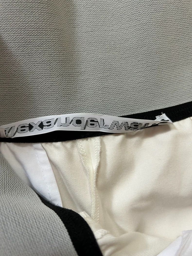 Alexander Wang Alexander Wang Women's Logo High-Waist Pants - dmc Size US 27 - 4 Thumbnail