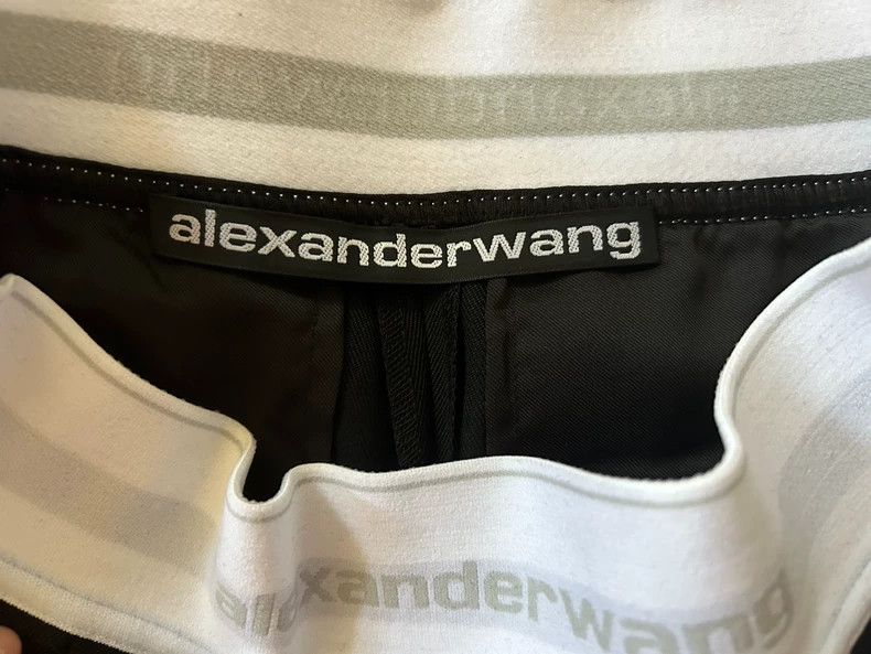 Alexander Wang Alexander Wang High-Waist Pleated Shorts - dmc Size US 27 - 3 Thumbnail