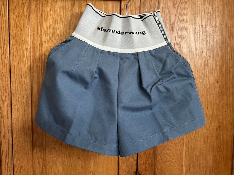 Alexander Wang Alexander Wang Women's High-Waist Shorts - dmc Size US 26 / EU 42 - 3 Thumbnail