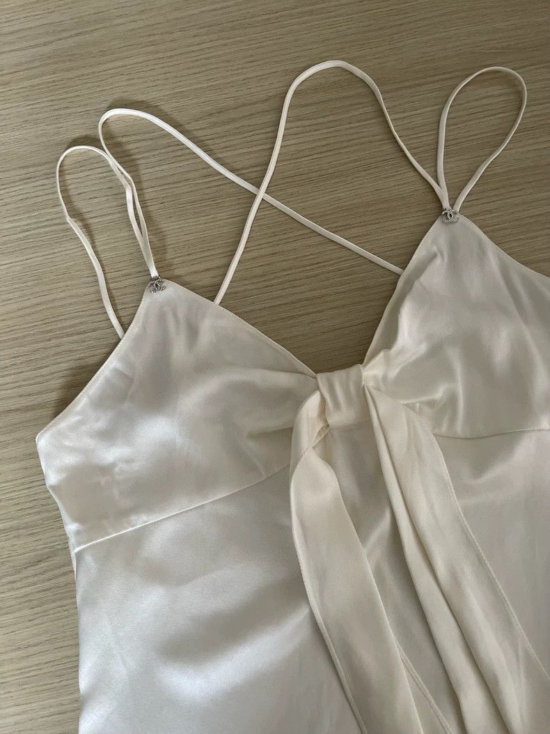 Chanel Chanel 2023 SS White Sling Top FR40 - dmc Size US XS / EU 42 / 0 - 4 Thumbnail