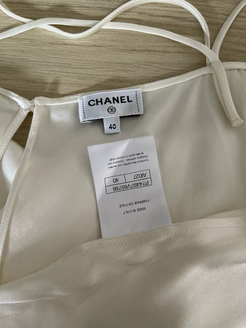 Chanel Chanel 2023 SS White Sling Top FR40 - dmc Size US XS / EU 42 / 0 - 3 Thumbnail