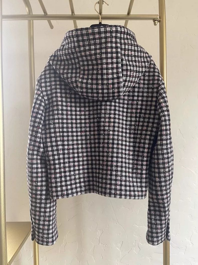 Chanel Chanel 2024 Checkered Hooded Jacket - dmc Size US XS / EU 42 / 0 - 2 Thumbnail