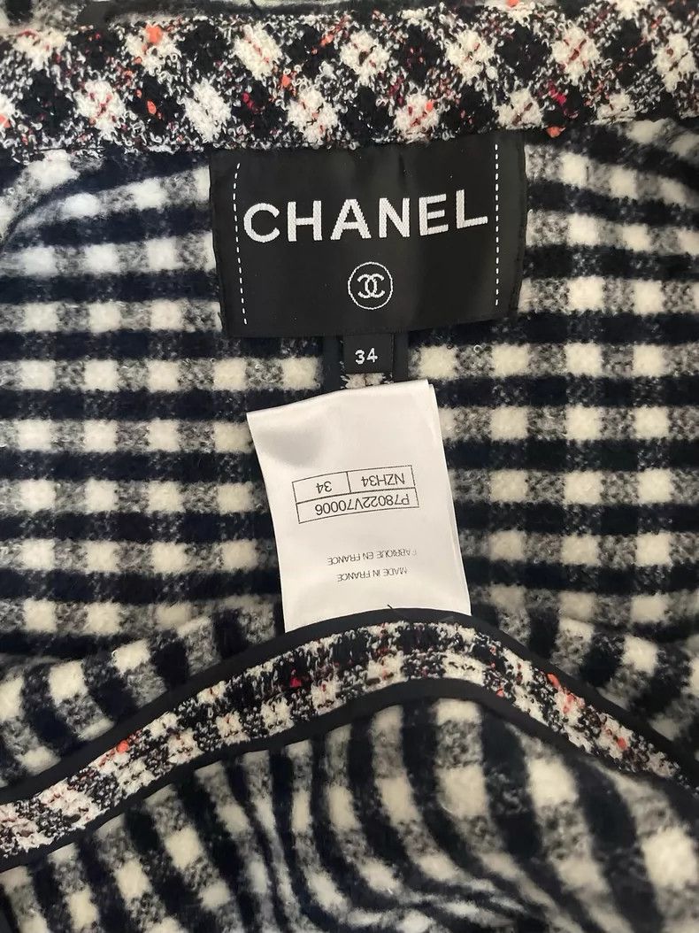 Chanel Chanel 2024 Checkered Hooded Jacket - dmc Size US XS / EU 42 / 0 - 3 Thumbnail