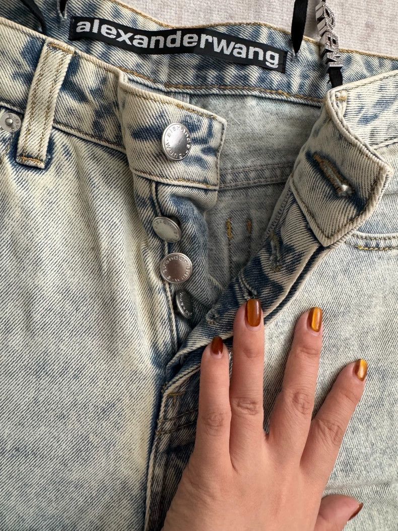 Saint Laurent Paris Alexander Wang Distressed Denim Jeans - dmc Size US 26 / EU 42 - 4 Thumbnail