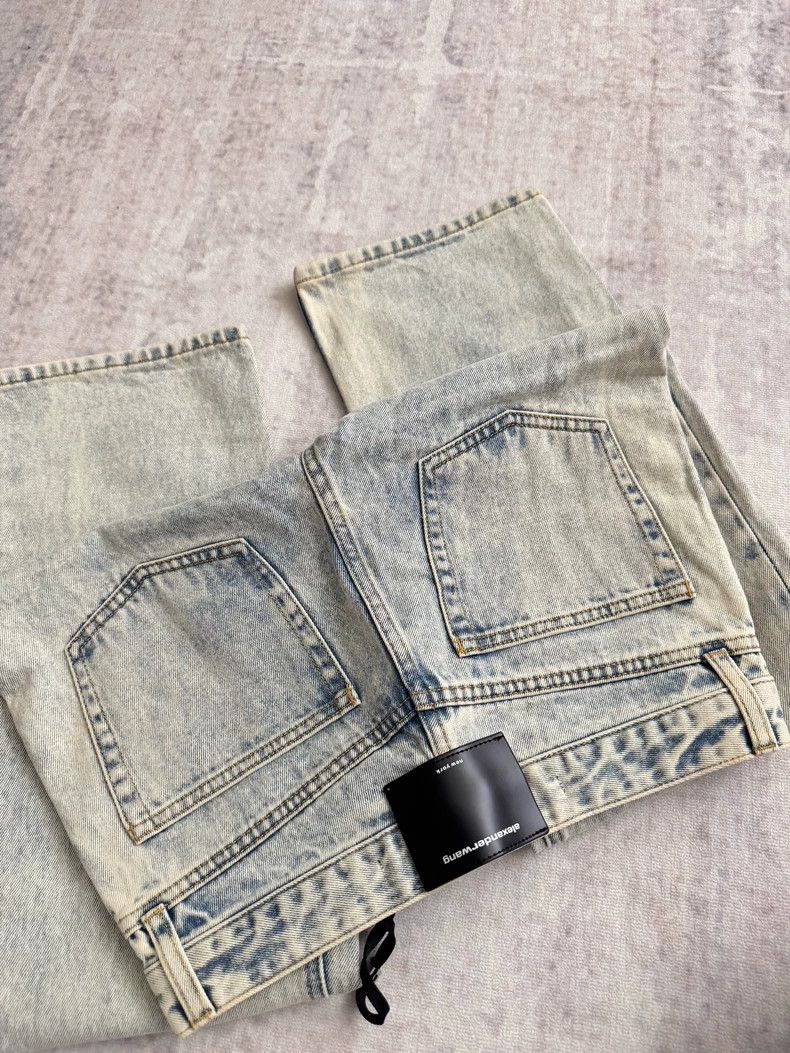 Saint Laurent Paris Alexander Wang Distressed Denim Jeans - dmc Size US 26 / EU 42 - 6 Thumbnail