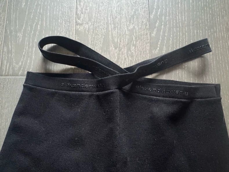 Alexander Wang Alexanderwang Cross Strap Pants - dmc Size US 26 / EU 42 - 4 Thumbnail