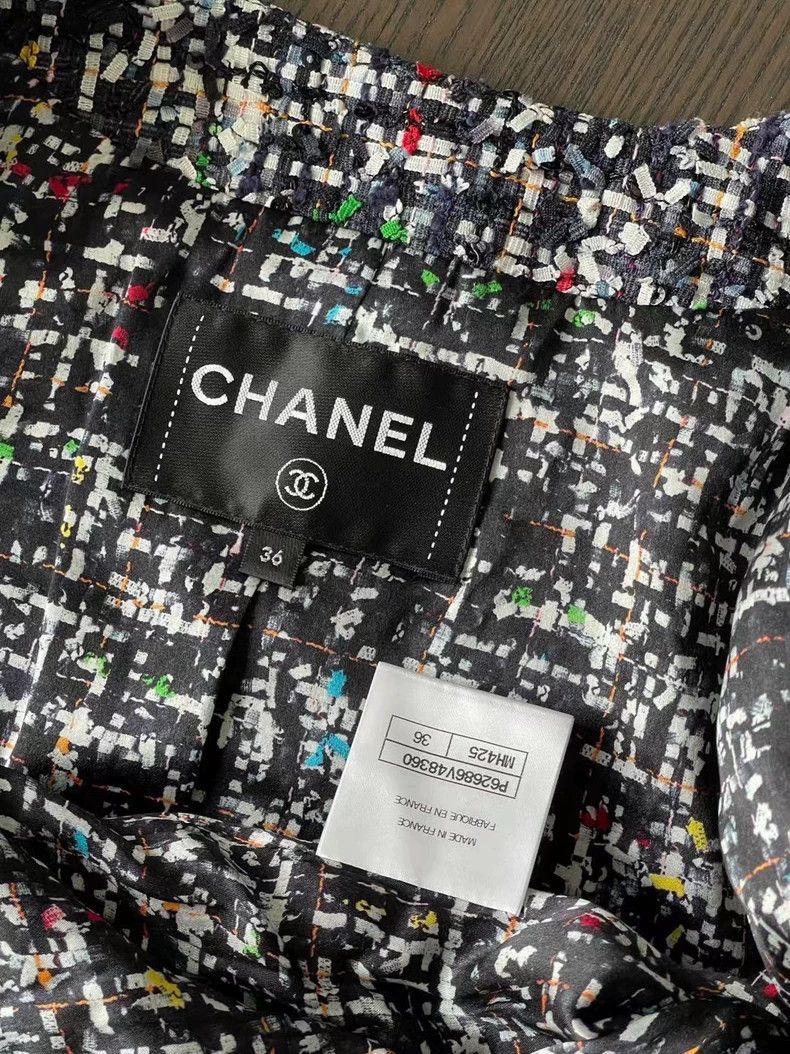 Chanel Chanel 2020 Tweed Jacket FR36 - dmc Size US XS / EU 42 / 0 - 3 Thumbnail