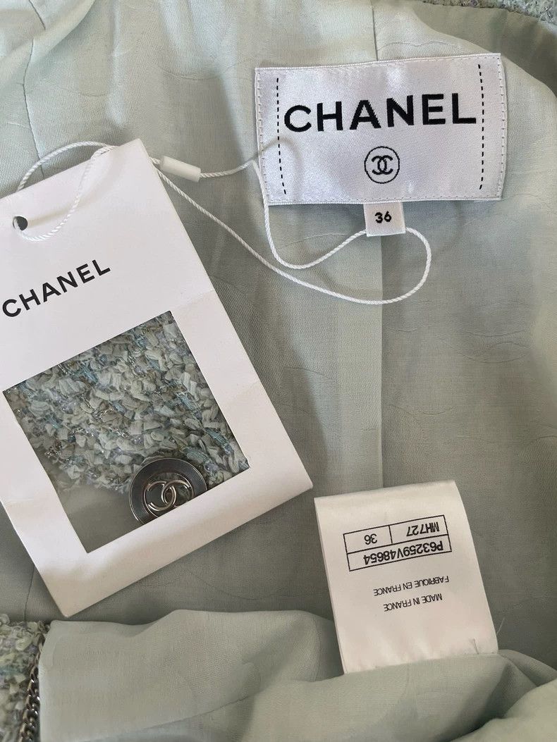 Chanel Chanel 2020 Spring Tweed Jacket FR36 - dmc Size US XS / EU 42 / 0 - 3 Thumbnail