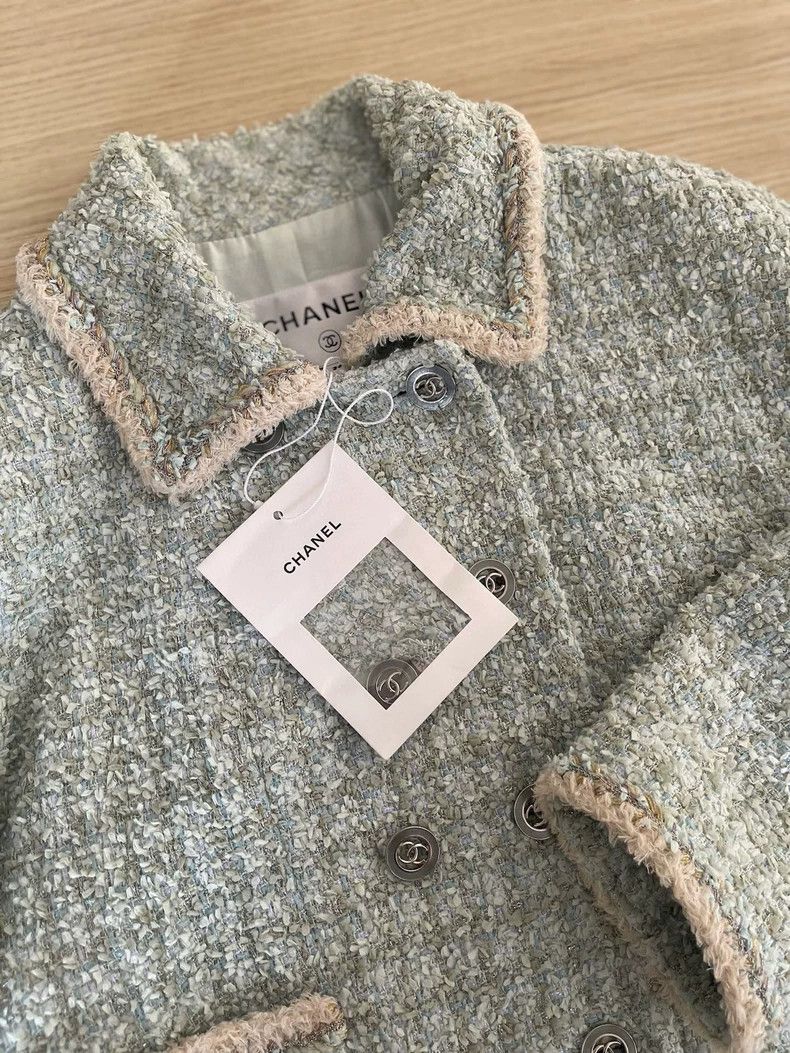 Chanel Chanel 2020 Spring Tweed Jacket FR36 - dmc Size US XS / EU 42 / 0 - 4 Thumbnail