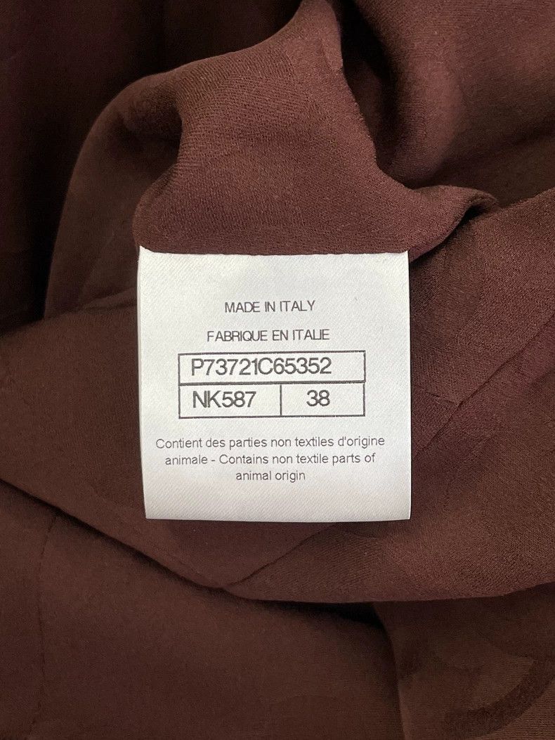 Chanel Chanel 22K Bordeaux Red Leather Jacket - dmc Size US M / EU 48-50 / 2 - 6 Thumbnail