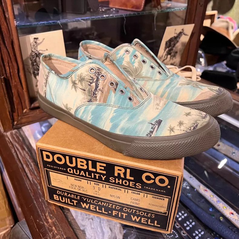 RRL Ralph Lauren RRL Double RL Hawaiian Casual Shoes - dmc Size US 9 / EU 42 - 3 Thumbnail