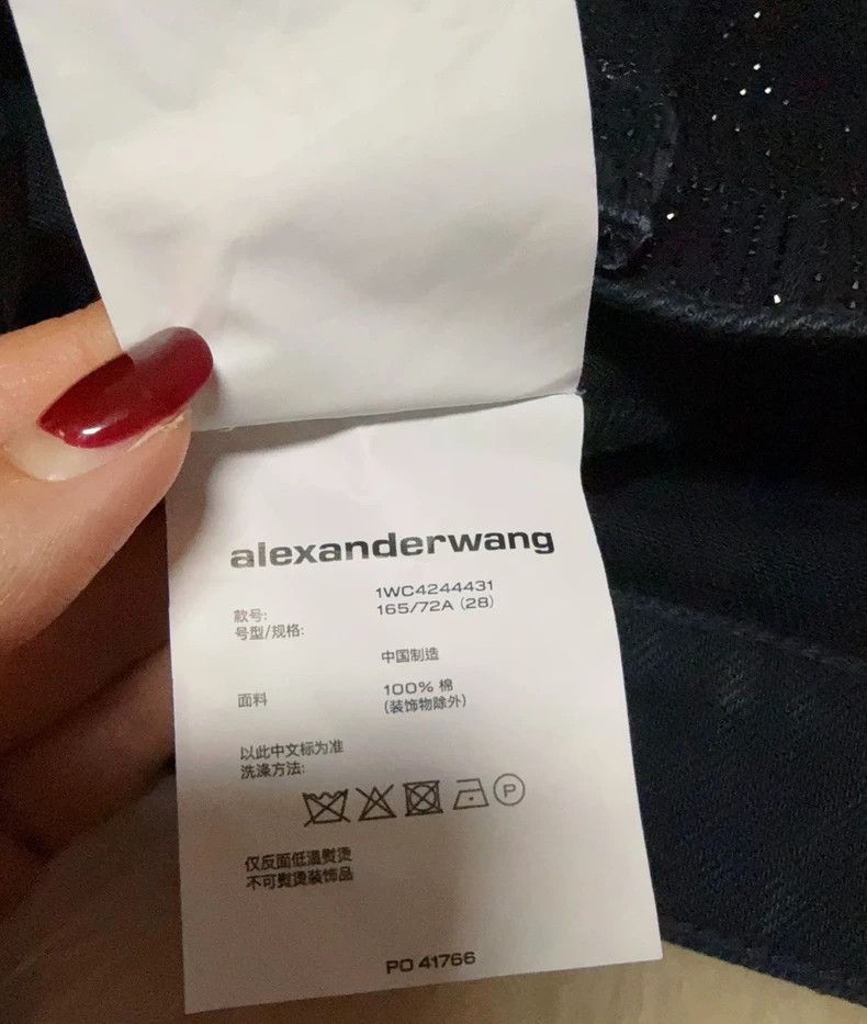 Alexander Wang Alexander Wang Black Rhinestone Shorts - dmc Size US 28 / EU 44 - 8 Thumbnail